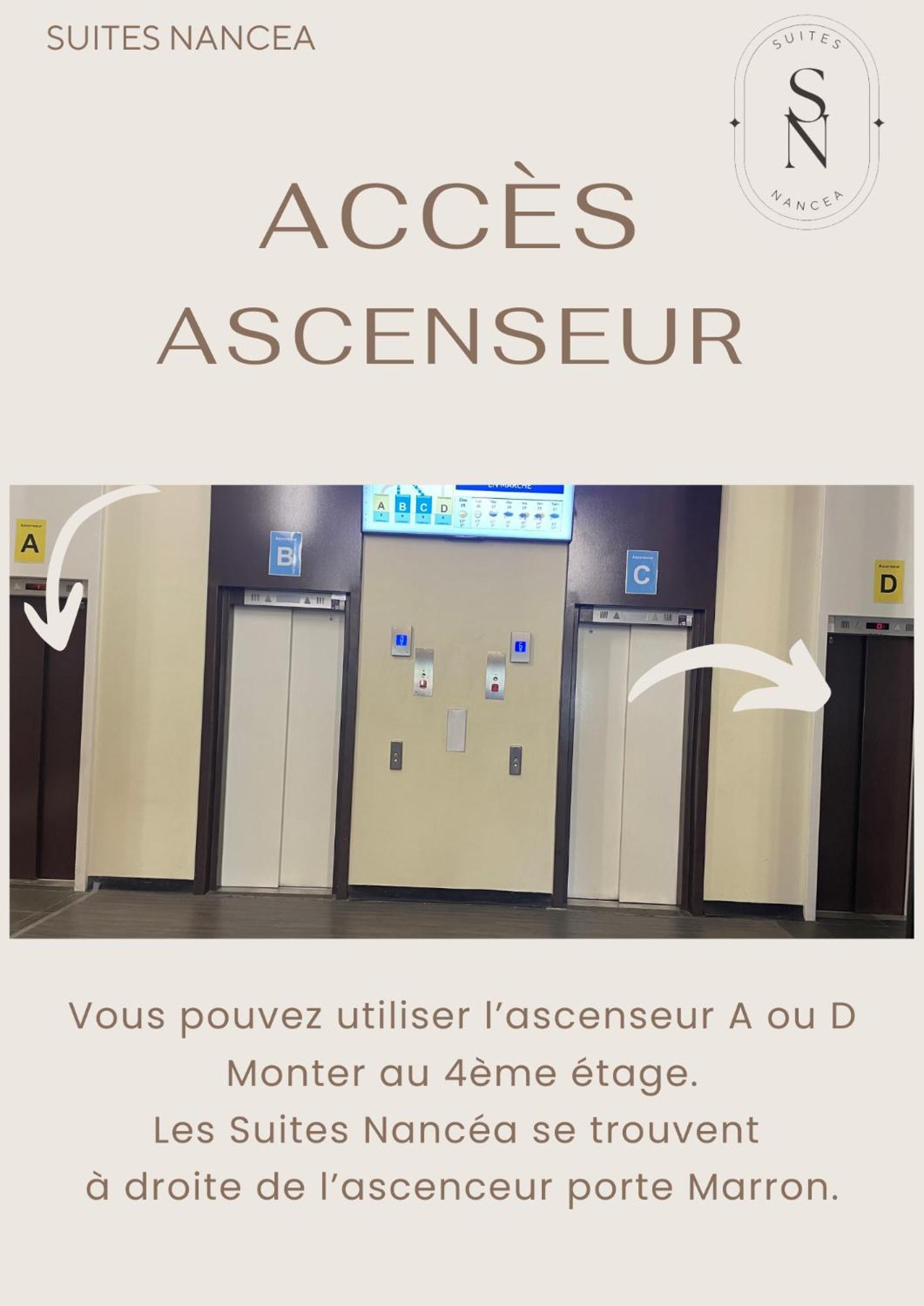 Vue Sur Le Palais - Nancy Gare Congres - Parking - T3 Lägenhet Exteriör bild